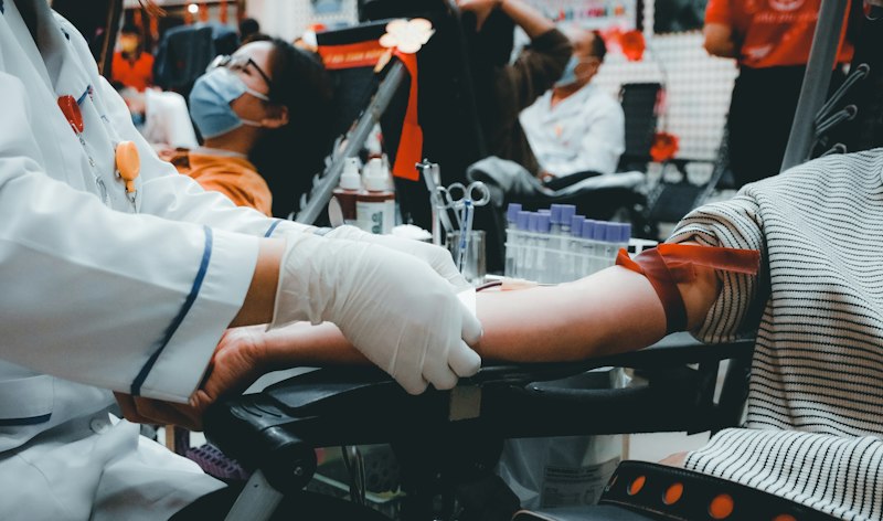 Jivansha Foundation voluntary blood donation drive